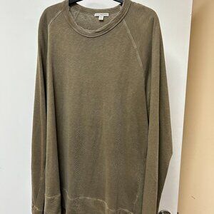 James Perse  Men's French-Terry Sweatshirt